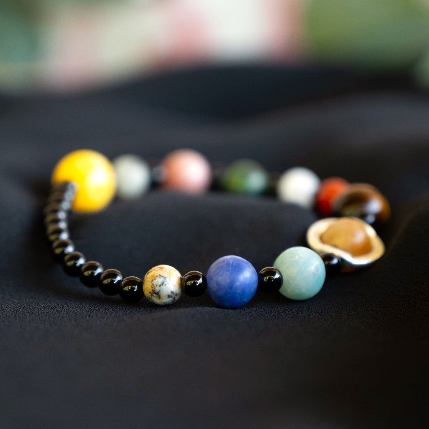 Solar System Planets Beaded Bracelet