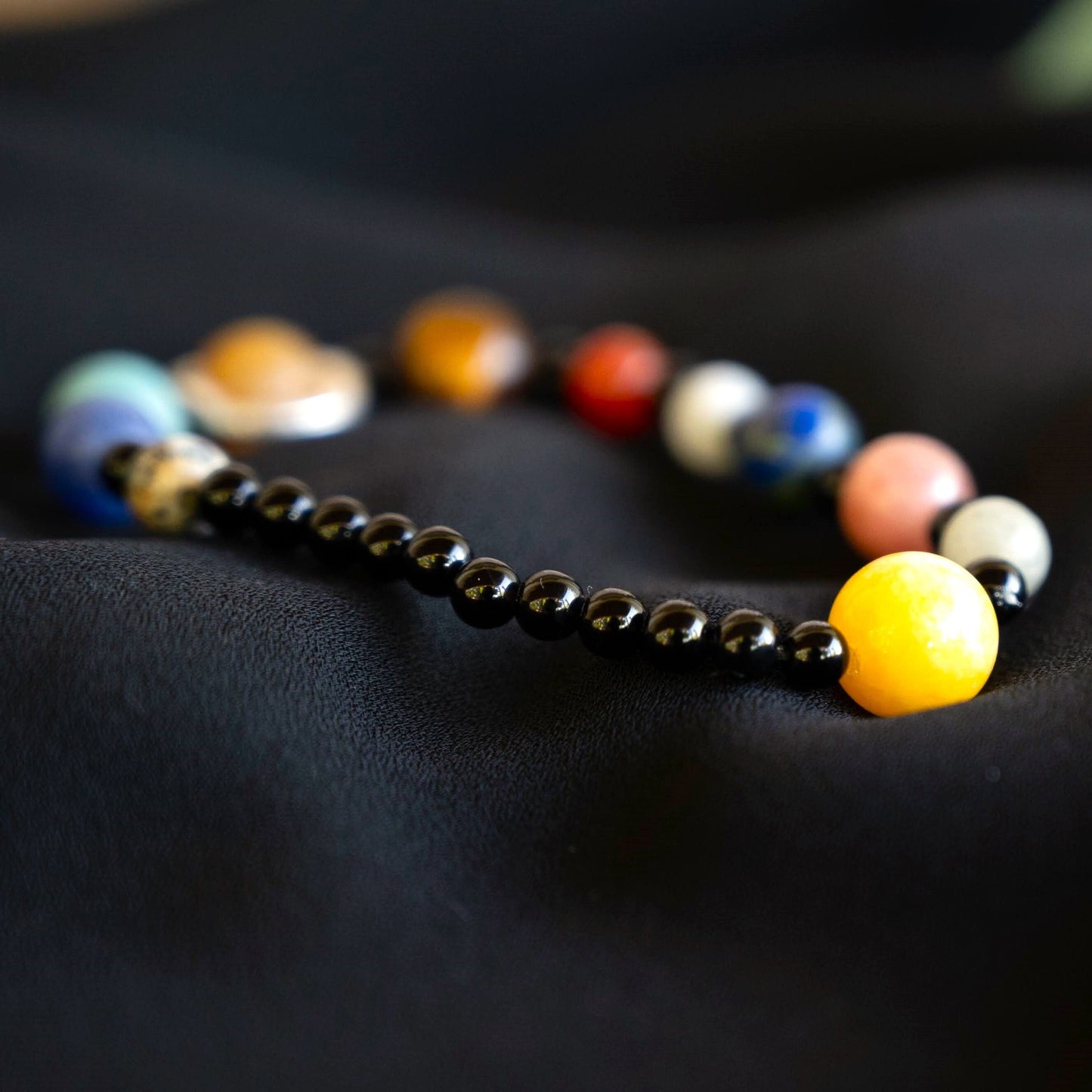 Solar System Planets Beaded Bracelet