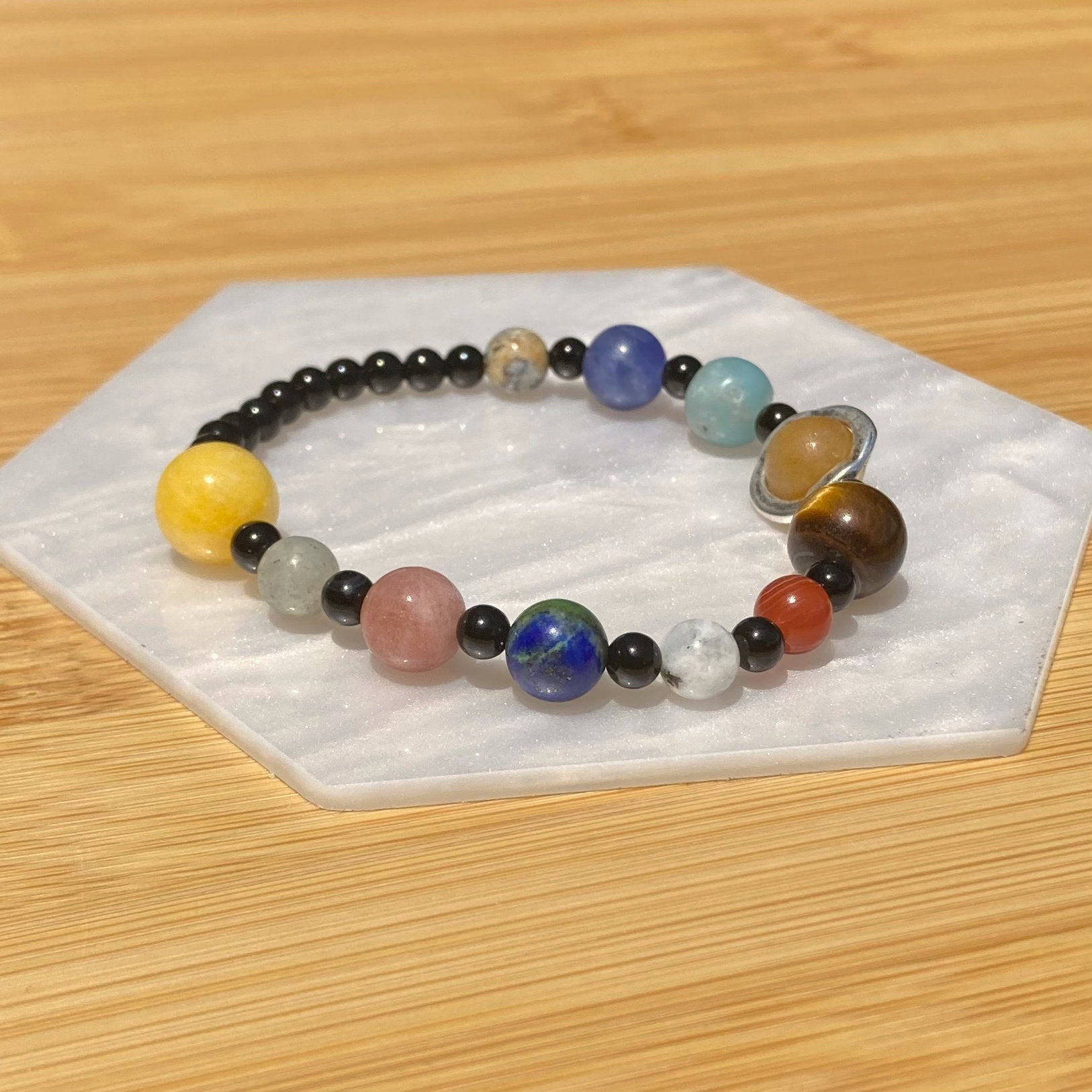 Solar System Planets Beaded Bracelet