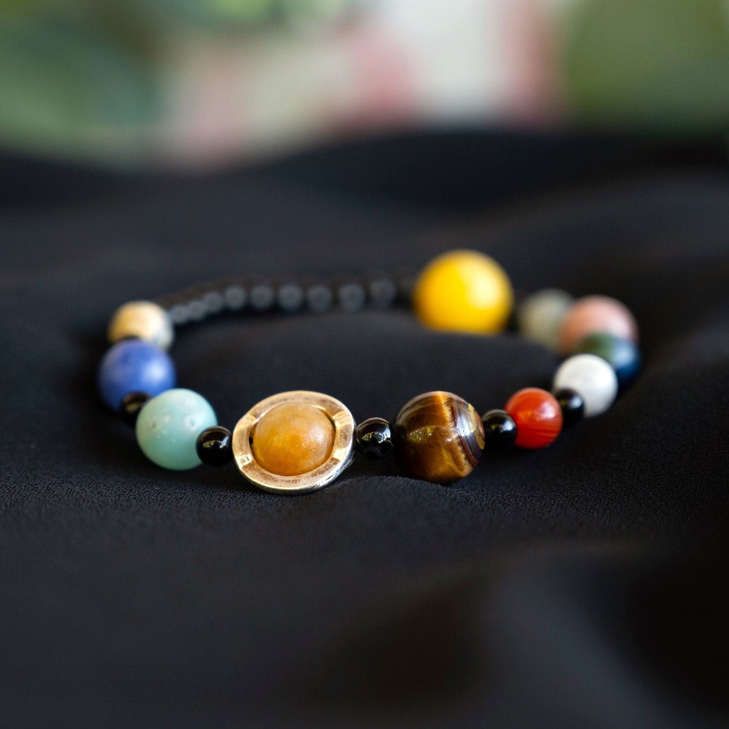 Solar System Planets Beaded Bracelet